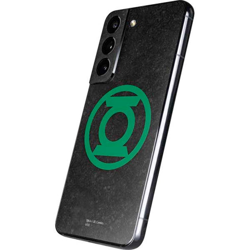 DC Comics Green Lantern Logo Black Background Galaxy S22 Skin